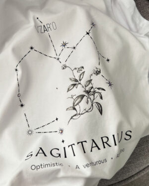 Дамска тениска зодия Стрелец - Sagittarius