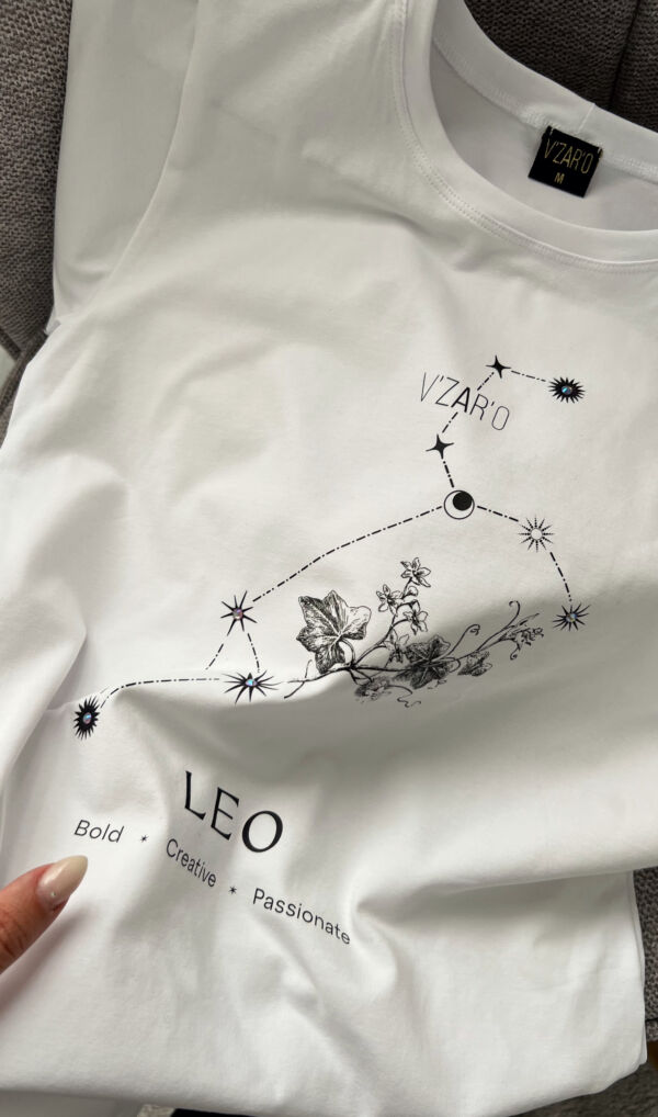 Дамска тениска зодия Лъв - Leo